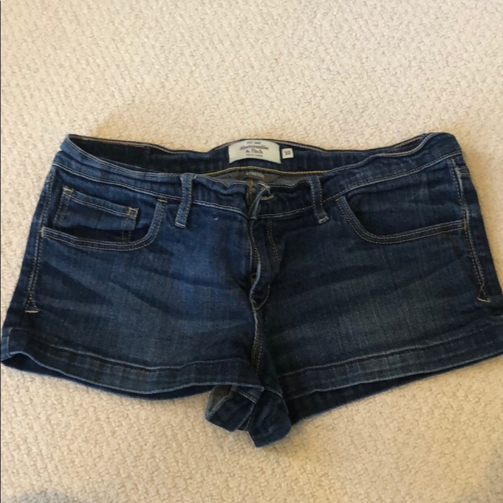Abercrombie women’s jean shorts